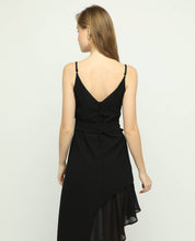 Load image into Gallery viewer, CURVED HEM MIDI DRESS - OSMOSE ONLINE SHOPPING