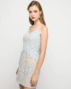 SERENITY LACE OVERLAY DRESS - OSMOSE ONLINE SHOPPING