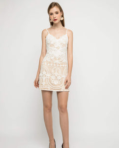 SERENITY LACE OVERLAY DRESS - OSMOSE ONLINE SHOPPING