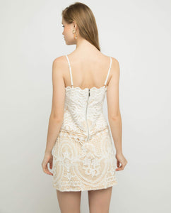 SERENITY LACE OVERLAY DRESS - OSMOSE ONLINE SHOPPING