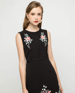 ZELDA EMBROIDERY DRESS - OSMOSE ONLINE SHOPPING