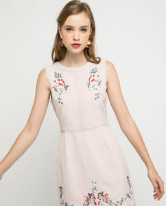 ZELDA EMBROIDERY DRESS - OSMOSE ONLINE SHOPPING