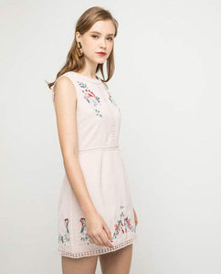 ZELDA EMBROIDERY DRESS - OSMOSE ONLINE SHOPPING