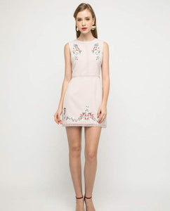 ZELDA EMBROIDERY DRESS - OSMOSE ONLINE SHOPPING